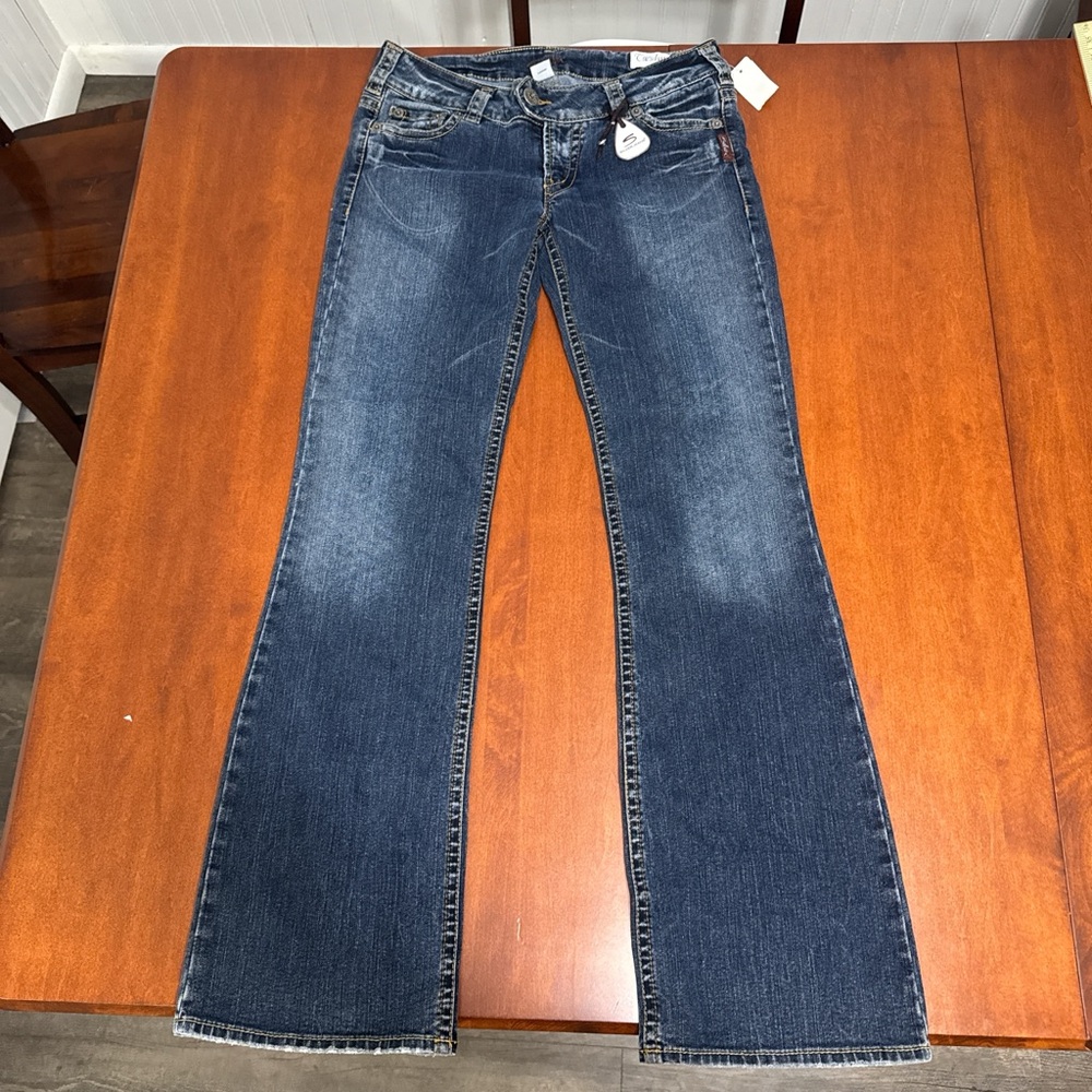 Silver Jeans Dark Blue Women's bootcut Jeans-Tuesday